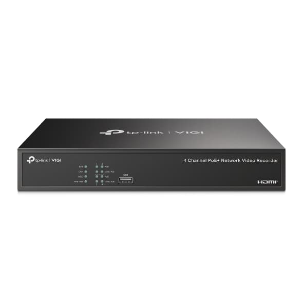 4 Channel PoE+ Network Video Recorder
