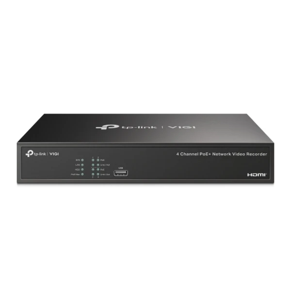 4 Channel PoE+ Network Video Recorder